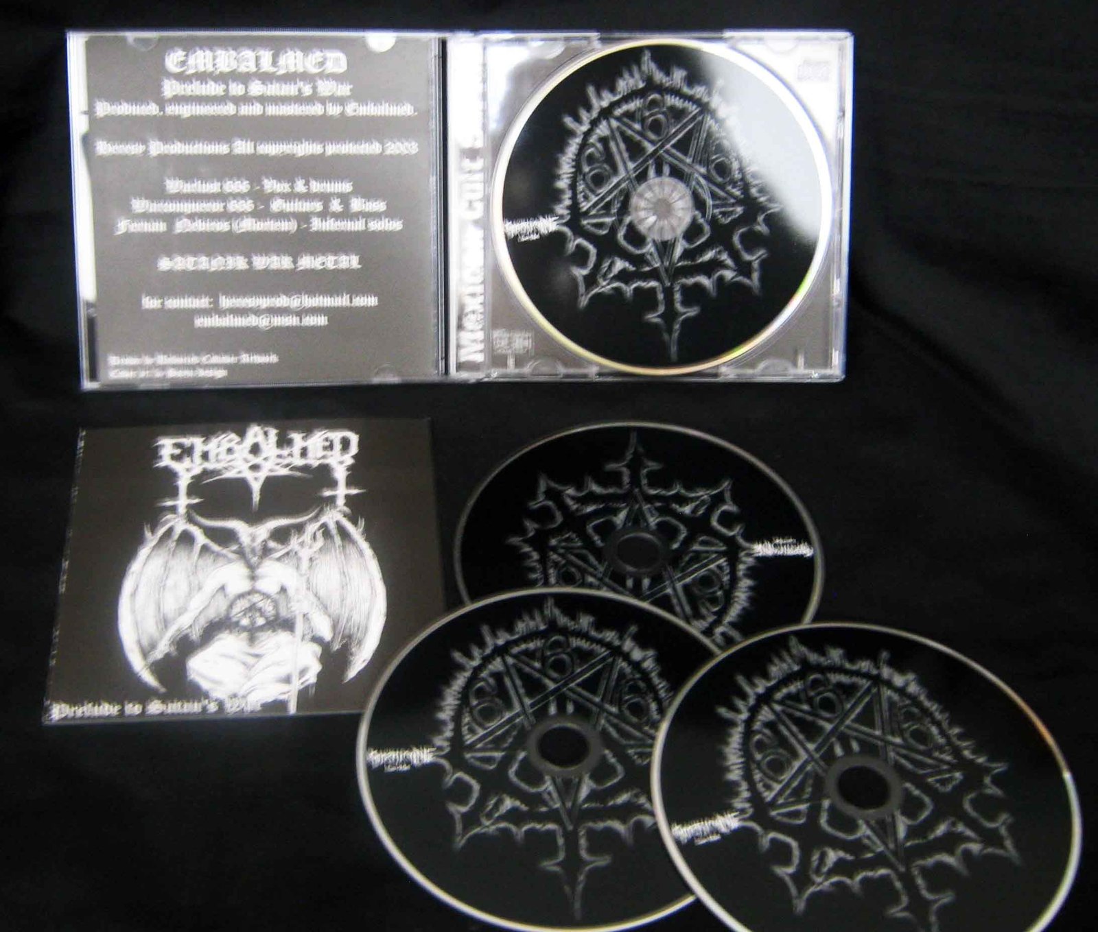 販促大王ヤフオク! - 新品CD EMBALMED/Prelude to Satan's War 2003... - 一般
