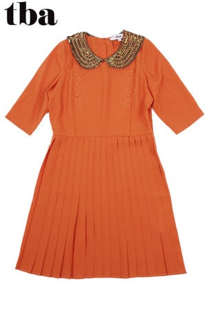 Image of T.B.A. Burnt Orange Amelie Dress