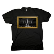 Image of Black 'Paris' Tee