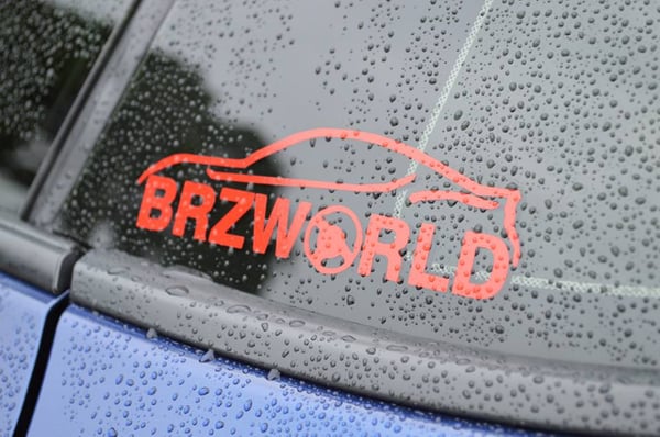 Image of BRZ WORLD Decal