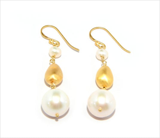 Vintage Gold Stud Earrings With Large Natural Pearl Earrings And Port Style  Clips For Women New Design, Classic Sense, Drop Delivery JE DHC82 From  Bdesybag, $1.47 | DHgate.Com