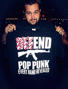 Image of "End Pop Punk" Tee.