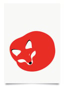 Image of Red Fox print
