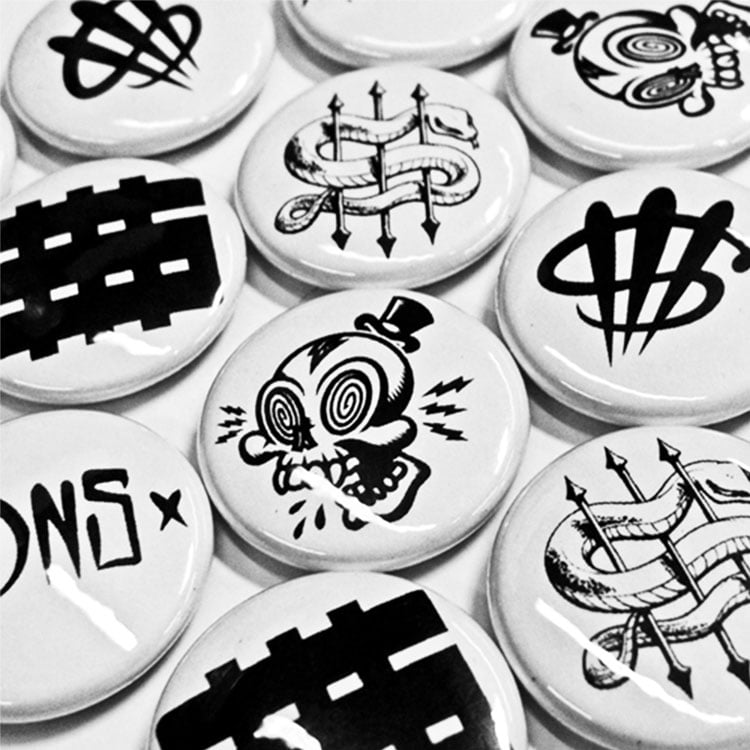 Image of Button Pack White