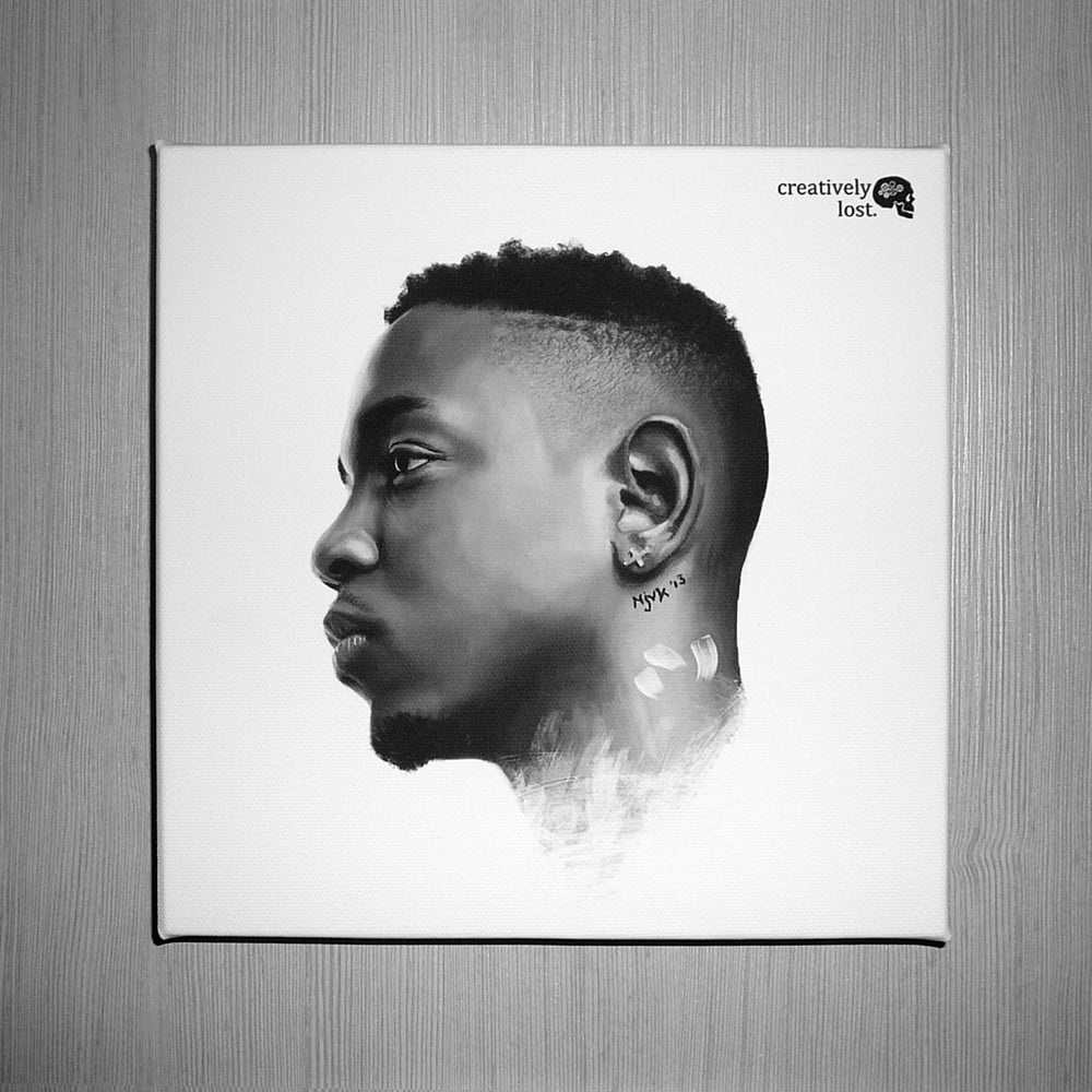 Image of Kendrick Lamar Canvas