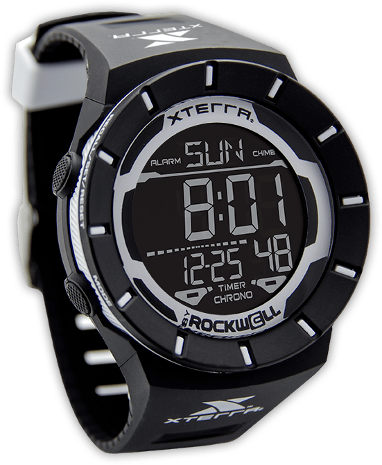 Image of Coliseum Digital Watch - Black/White
