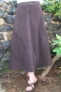 Image of Long Spiralled Skirt