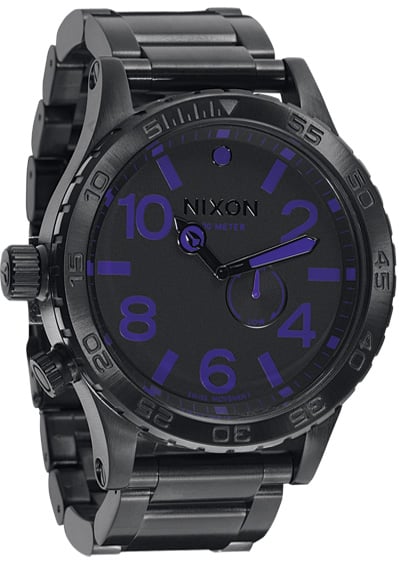 Nixon hot sale purple watch