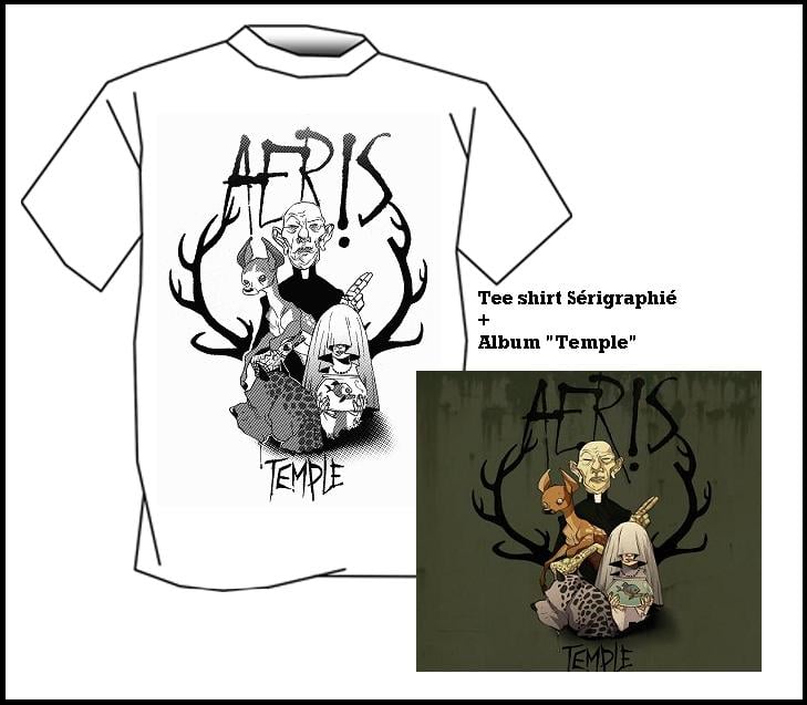Image of Album "Temple" + Tee shirt // Bundle 1