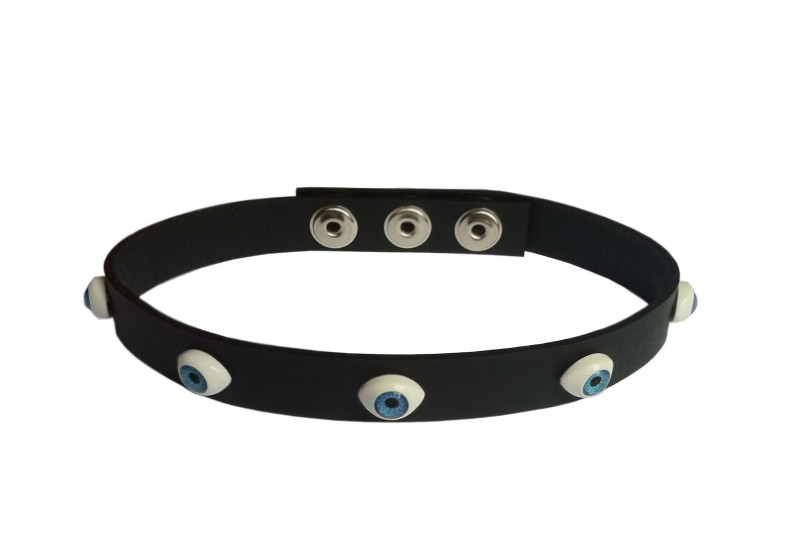 leather eyeball choker / C H O K E