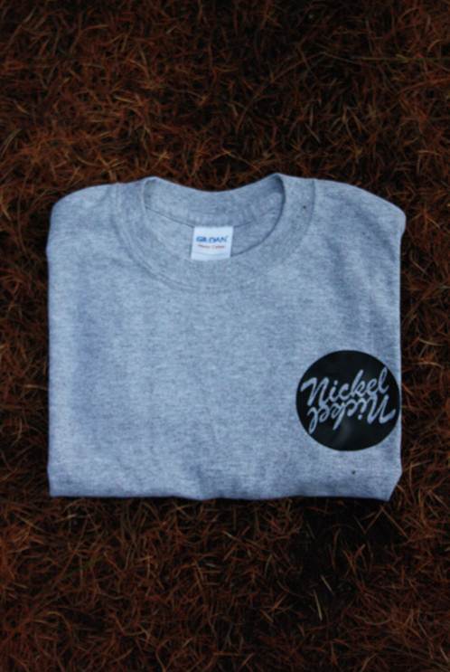 Image of nickel grey regular t shirt