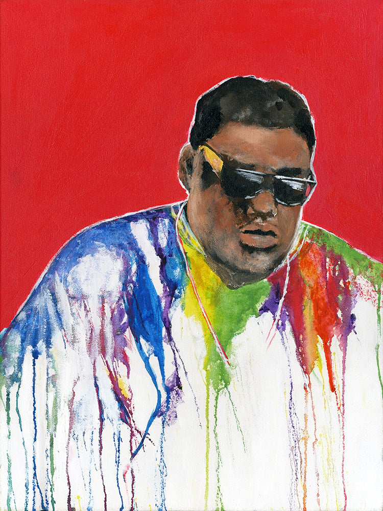 Image of "Christopher Wallace" Print