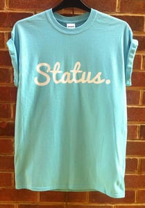 Image of Sky Blue Tee With Logo