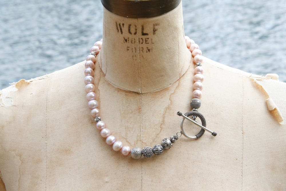 Pink Freshwater Necklace