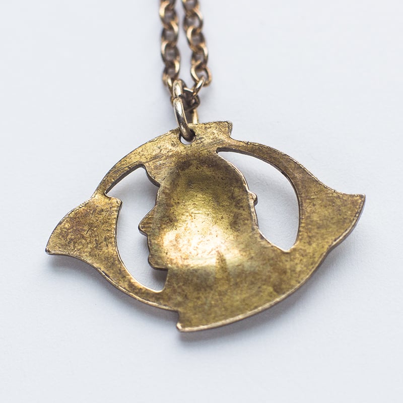 Image of Antique Egyptian Revival Pendant necklace