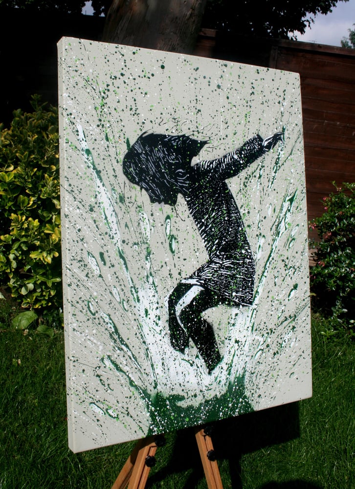 Image of "SplashBack" Canvas Edition - Olive