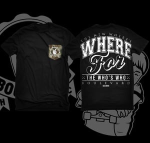 Image of The New Where's Where For The Who's Who Pocket Tee 