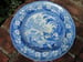 Image of An Early 19th Century English Blue and White Transferware Soup Bowl. 