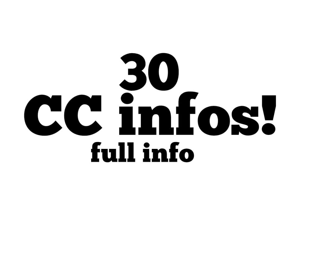 Image of list of CC infos