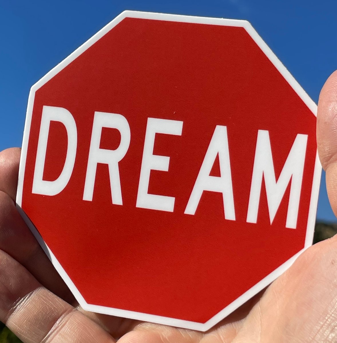 Dream Sign Sticker | Scott Froschauer Art Store