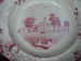 Image of A Superb Red and White "Harvard College" Transferware Bowl