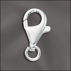 Image of 14MM Sterling Silver Lobster with ring 10/$37.50