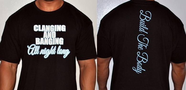 Image of New* Clanging and Banging T-shirt (Black)