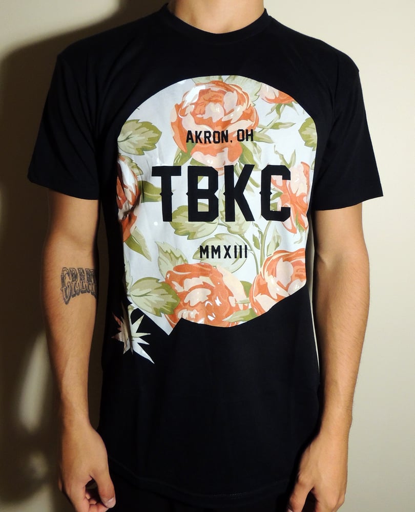 Image of Flower Bomb T-Shirt (Black)