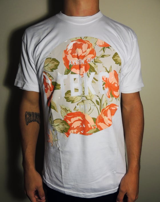 Image of Flower Bomb T-Shirt (White)