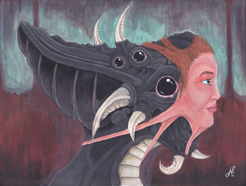 Image of 11"x14" - "The Perfect Disguise" print.