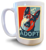 Image of Full Color Mug - Adopt a Dog