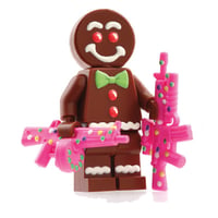 Limited Edition Gingerbread Man Custom Minifigure - SOLD OUT!