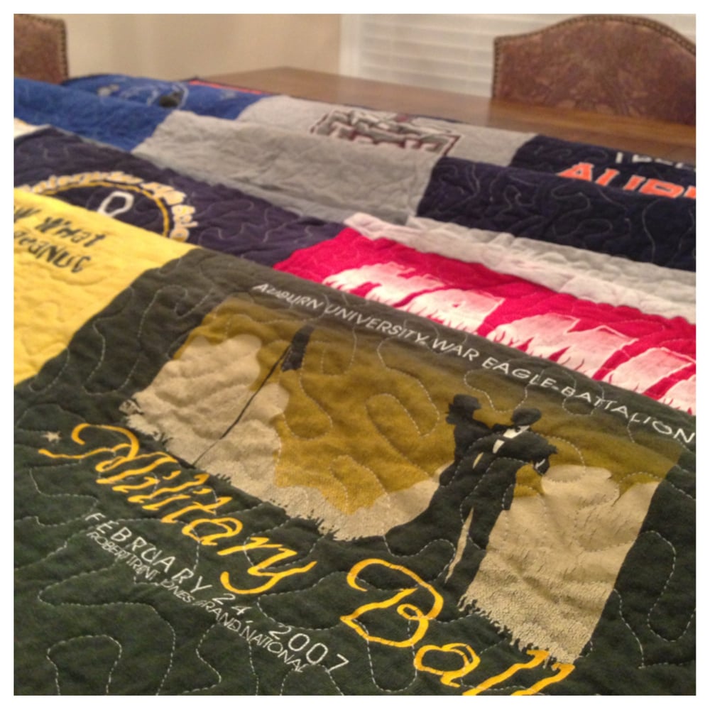 Image of Custom T-shirt Quilt