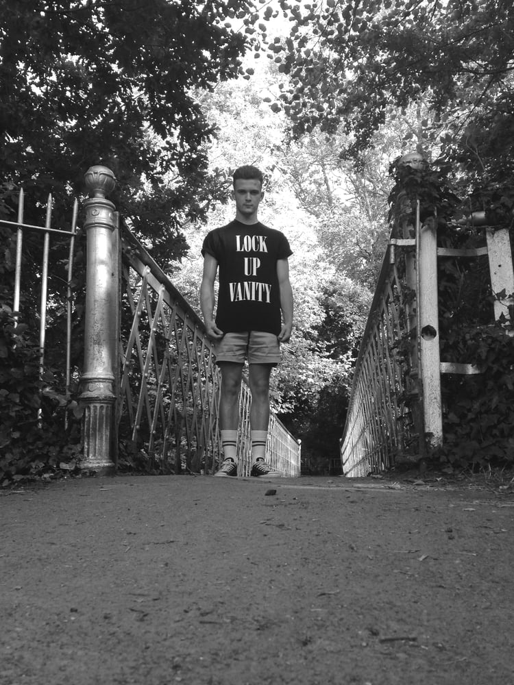 Image of Black x White Lock Up Vanity Tee