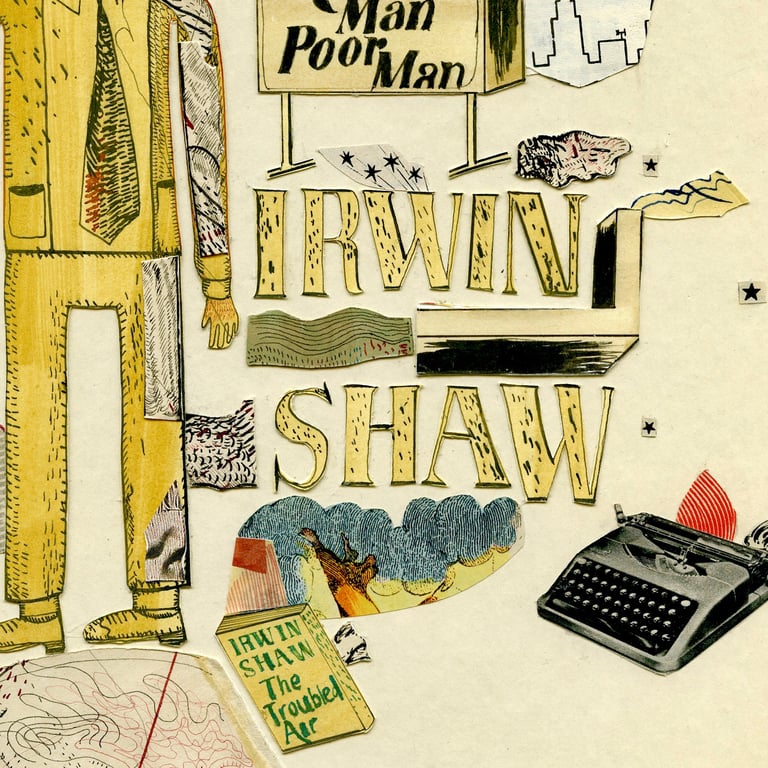 Irwin Shaw artwork for The Critic Magazine  Image 3