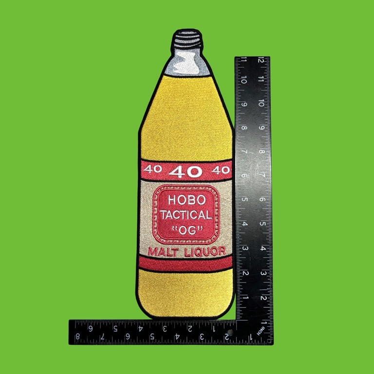 Giant 40oz Patch (Item# 497) Image 2