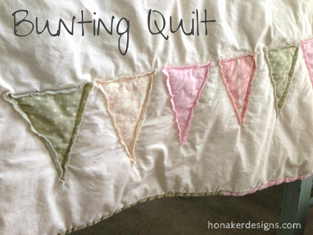 Image of Bunting Lap Quilt