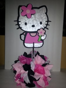 Image of Hello Kitty Table Centerpiece