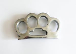 Image of Knuckle Duster Belt buckle Unisex One size.