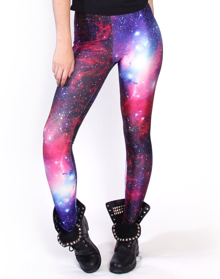 Dream Space Galaxy Leggings  Comfortable High Res Active Wear