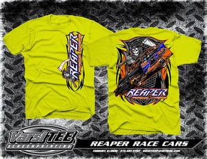 Image of 2013 Reaper Race Cars Shirt - Safety Green