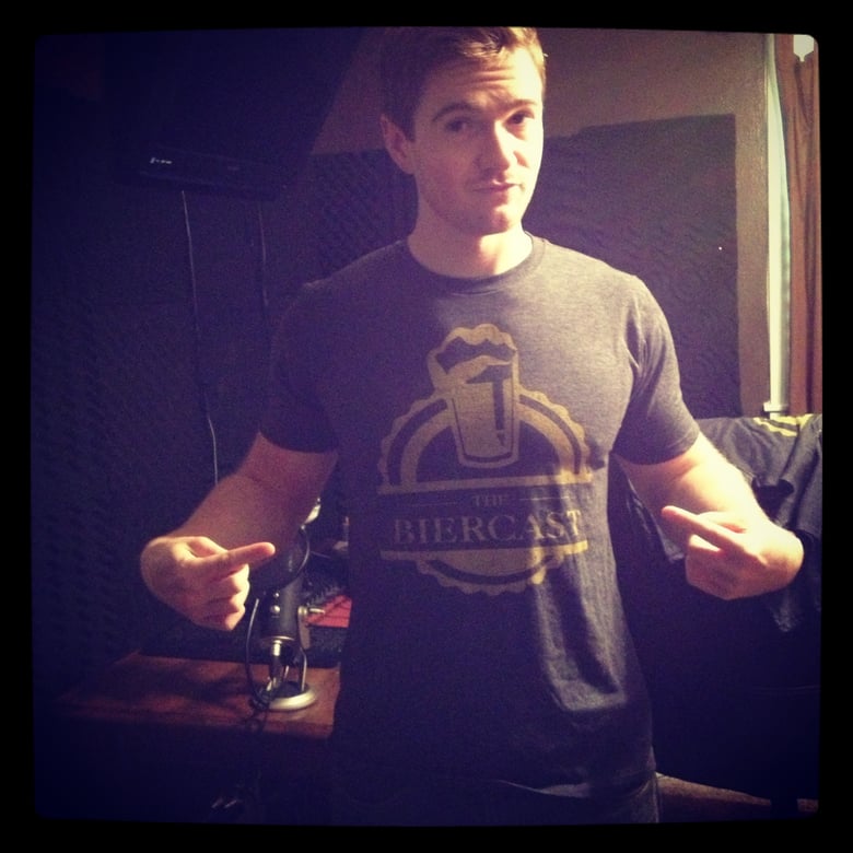 Image of The Biercast Gray T-Shirt