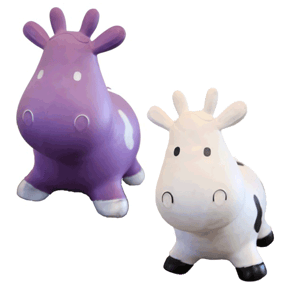 Image of Daisy the Cow (Purple) or Milly the Milk Cow (White)