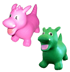 Image of DARCY the Dragon (Green) or Dixie the Dragon (Pink)