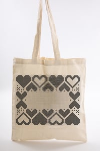 Image of Heart Border Tote Bag Kit