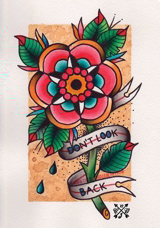 Image of Don't Look Back PRINT