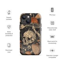 Image 19 of Goblincore Skull and Mushroom Grunge/Punk Tough Case for iPhone®