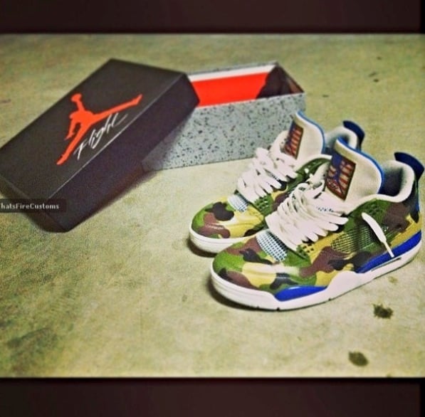 Image of Army camo 4s