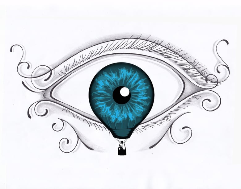 Image of "Eye in the Sky" 11x17 print