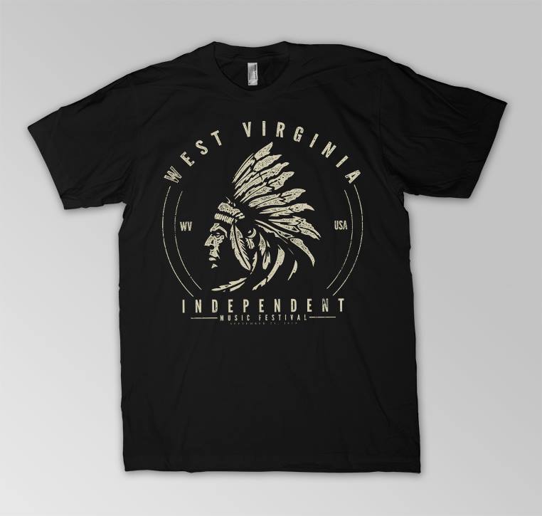 Image of 2013 West Virginia Independent Music Festival Shirt